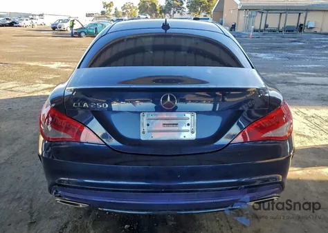 2017 Mercedes-Benz Cla 250 z USA, uszkodzony, nr VIN WDDSJ4EB9HN454730